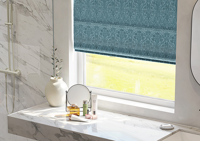 Tiverton, Verdigris - Roman Blind - Image 5